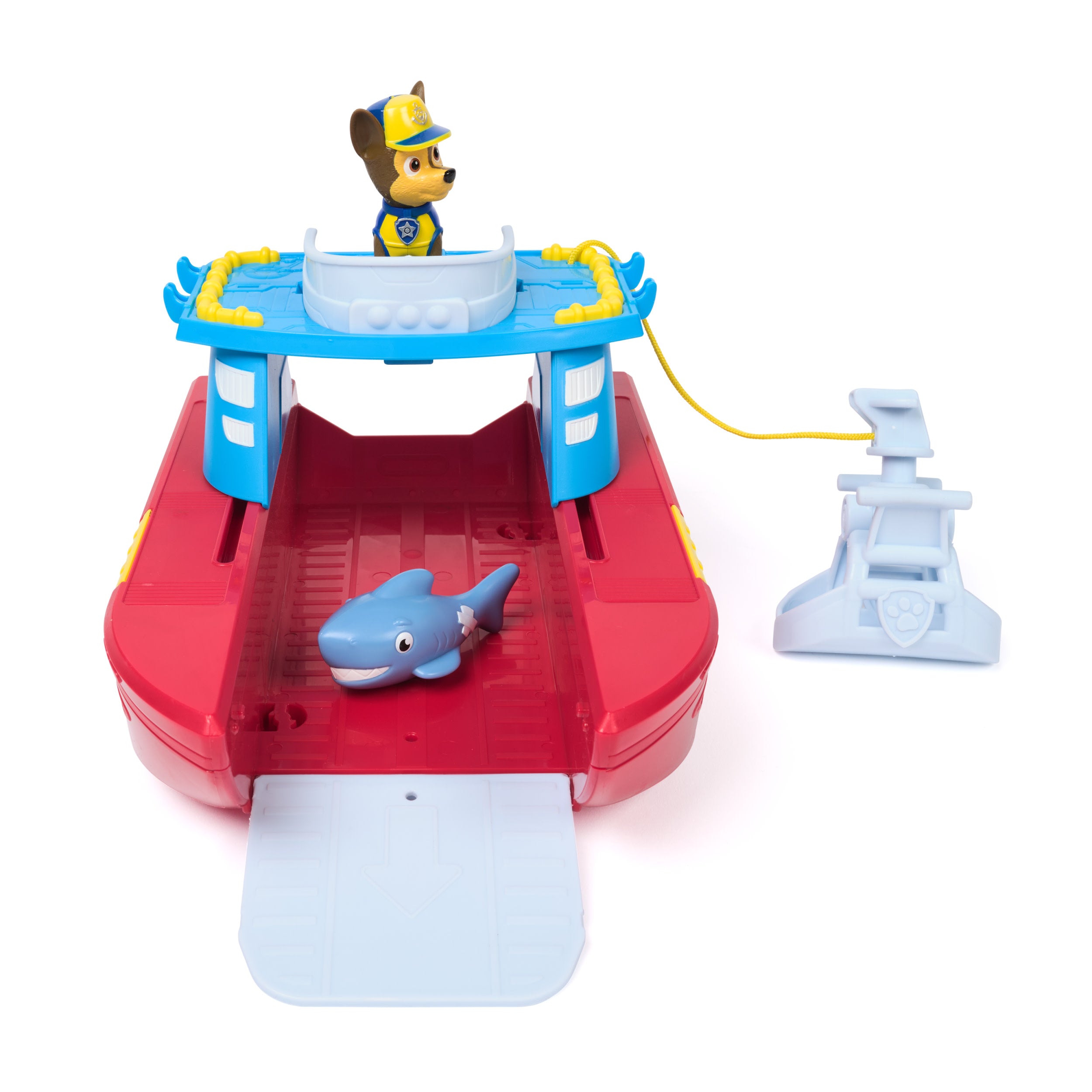 Paw Patrol Sea Patroller Vehicle With Chase And Shark Figure