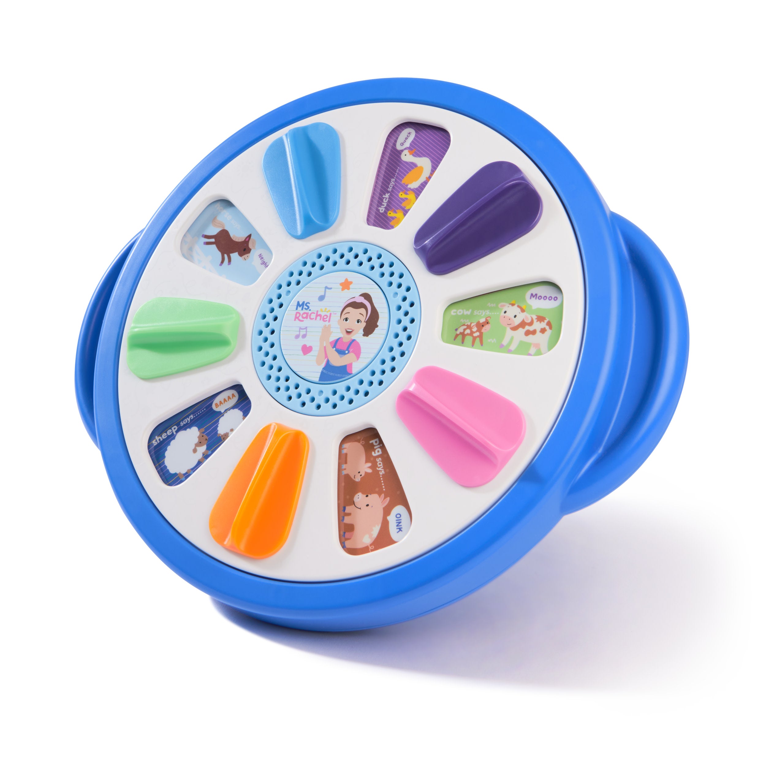Ms. Rachel Official Spin Along Learning Wheel With 3 Learning Play Modes