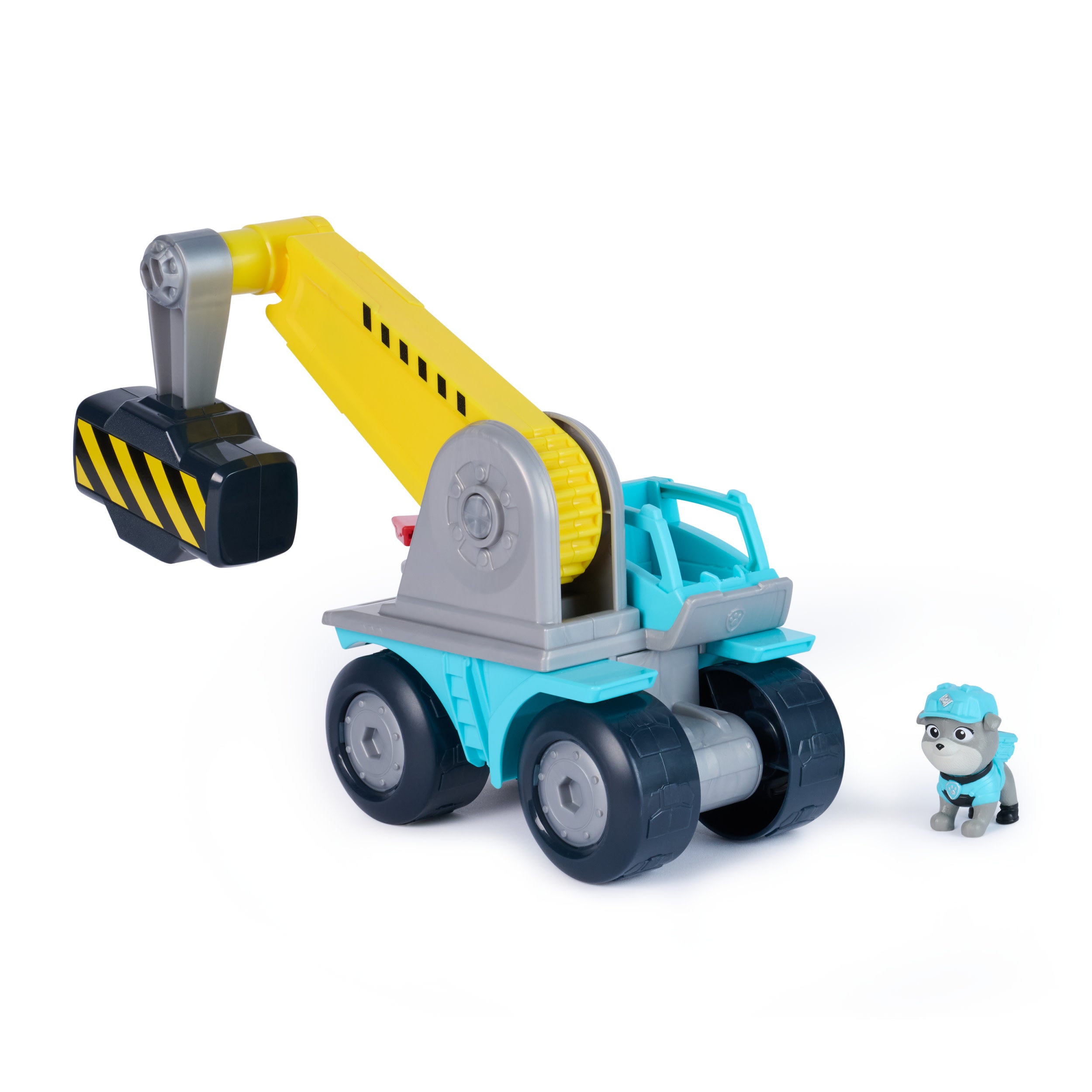 Rubble & Crew Motor Mega Hammer Vehicle, 25,4 Cm Construction Truck With Motor Action Figure