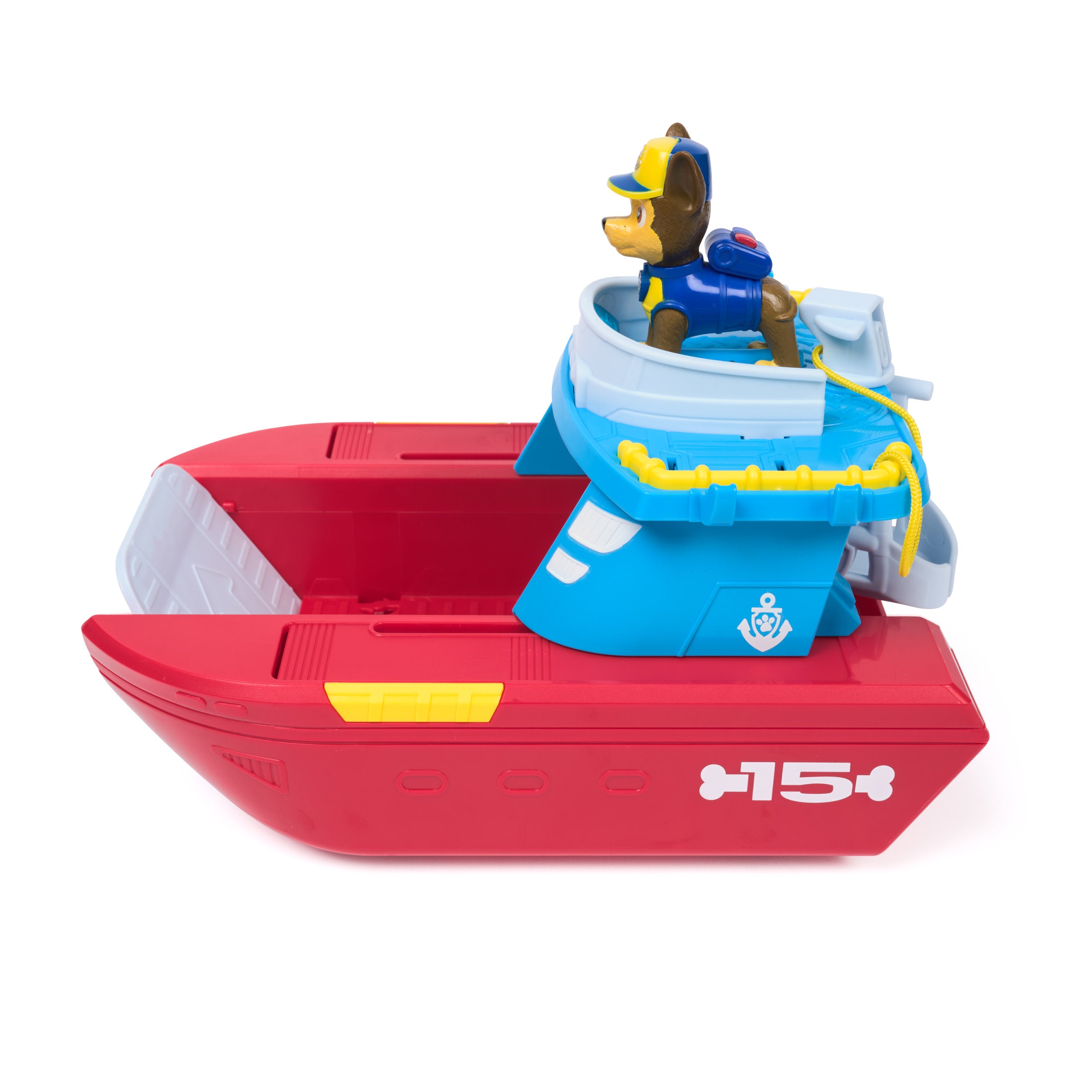 Paw Patrol Sea Patroller Vehicle With Chase And Shark Figure