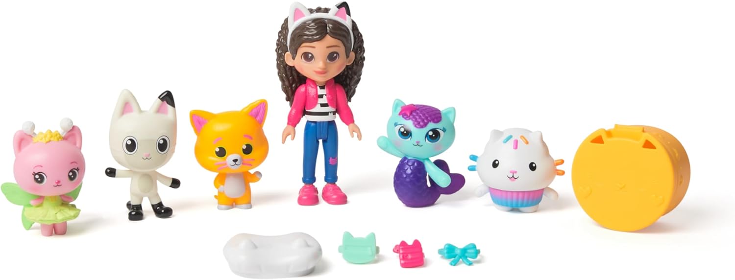 Gabby's Dollhouse: The Movie Cat-Venture Crew Figure Pack