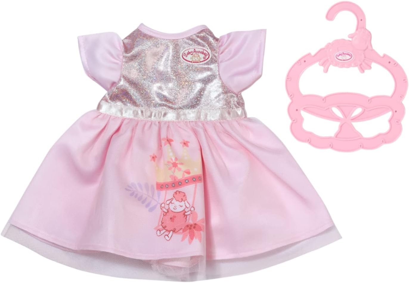 Baby Annabell Little Sweet Dress 36Cm - Princess Themed Dress To Fit Little 36Cm Dolls With Hanger