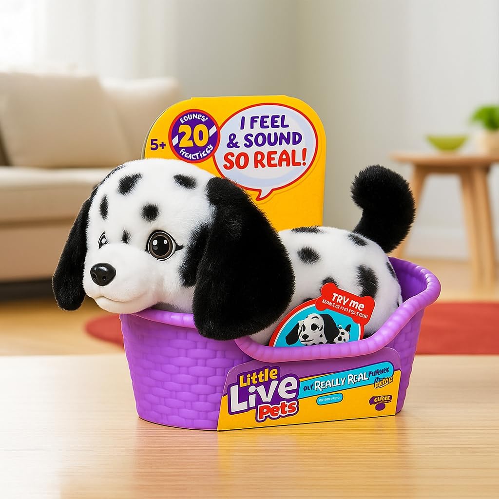 Little Live Pets: My Really Real Puppy Mini - Pepper The Dalmatian