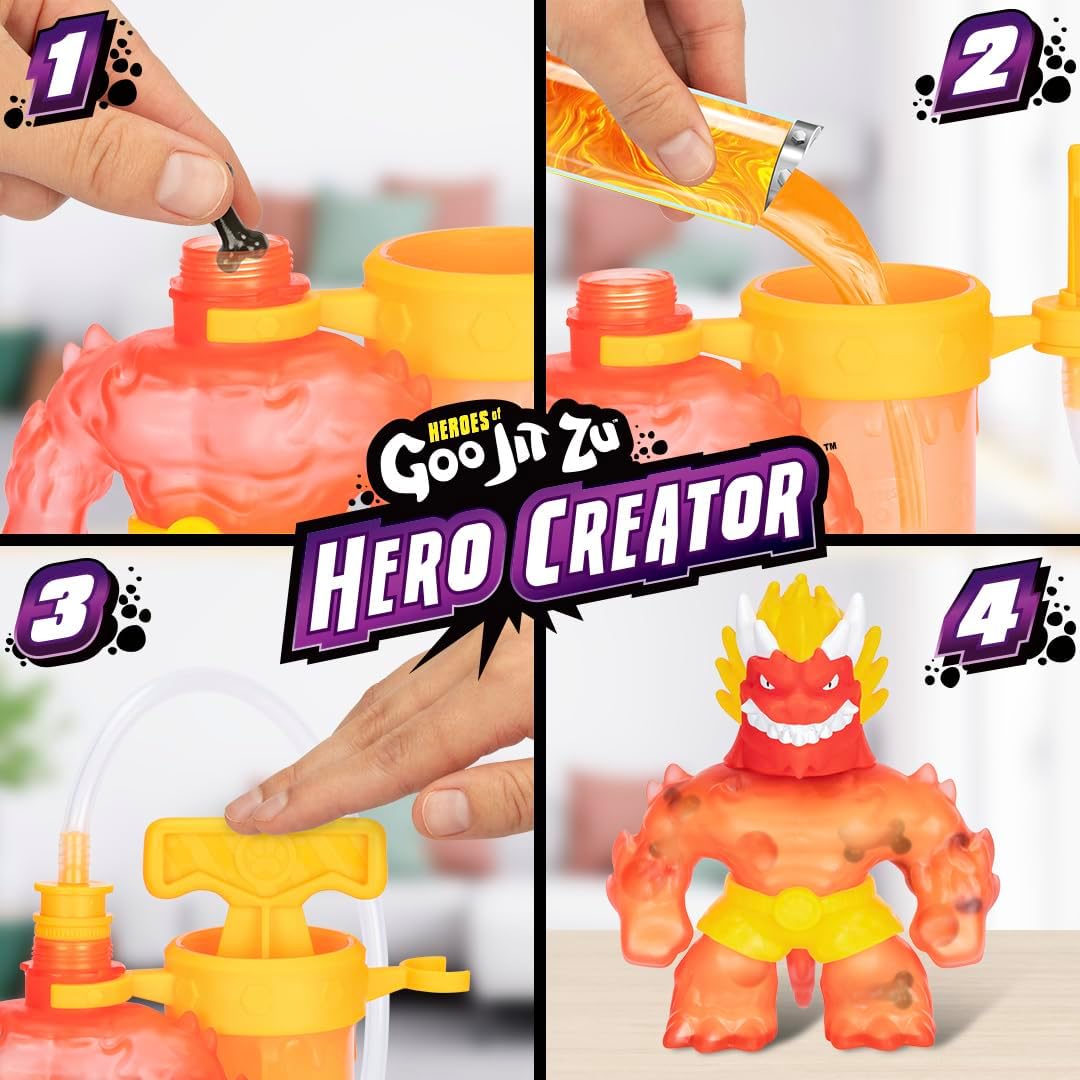 Heroes Of Goo Jit Zu: Hero Creator Pack – Make Your Own Blazagon