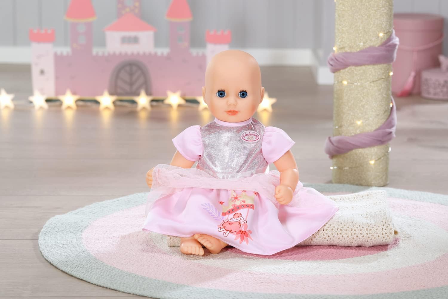 Baby Annabell Little Sweet Dress 36Cm - Princess Themed Dress To Fit Little 36Cm Dolls With Hanger