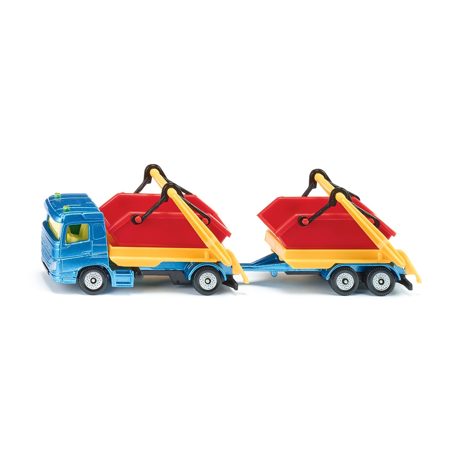 Siku 1:87 Truck With Skip And Trailer