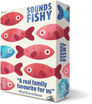 Sounds Fishy – Fast-Paced Bluffing Party Game For Kids 10+ & Adults