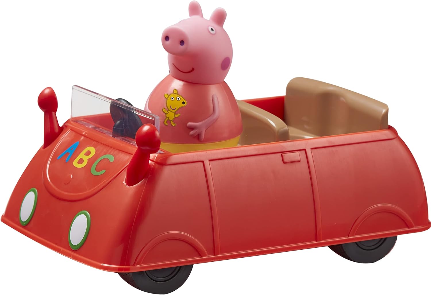 Weebles - Peppa Pig Push-Along Wobbily Car