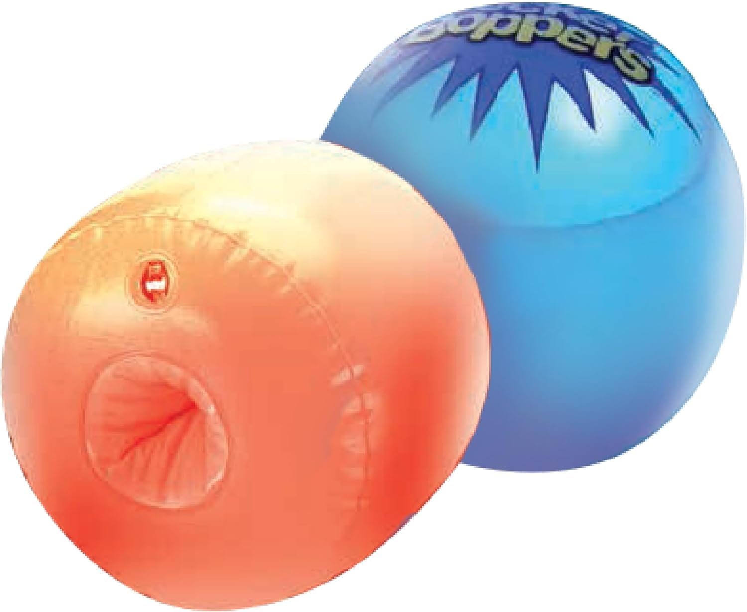 Socker Boppers Light Up Glow Games Led One Pair Boppers