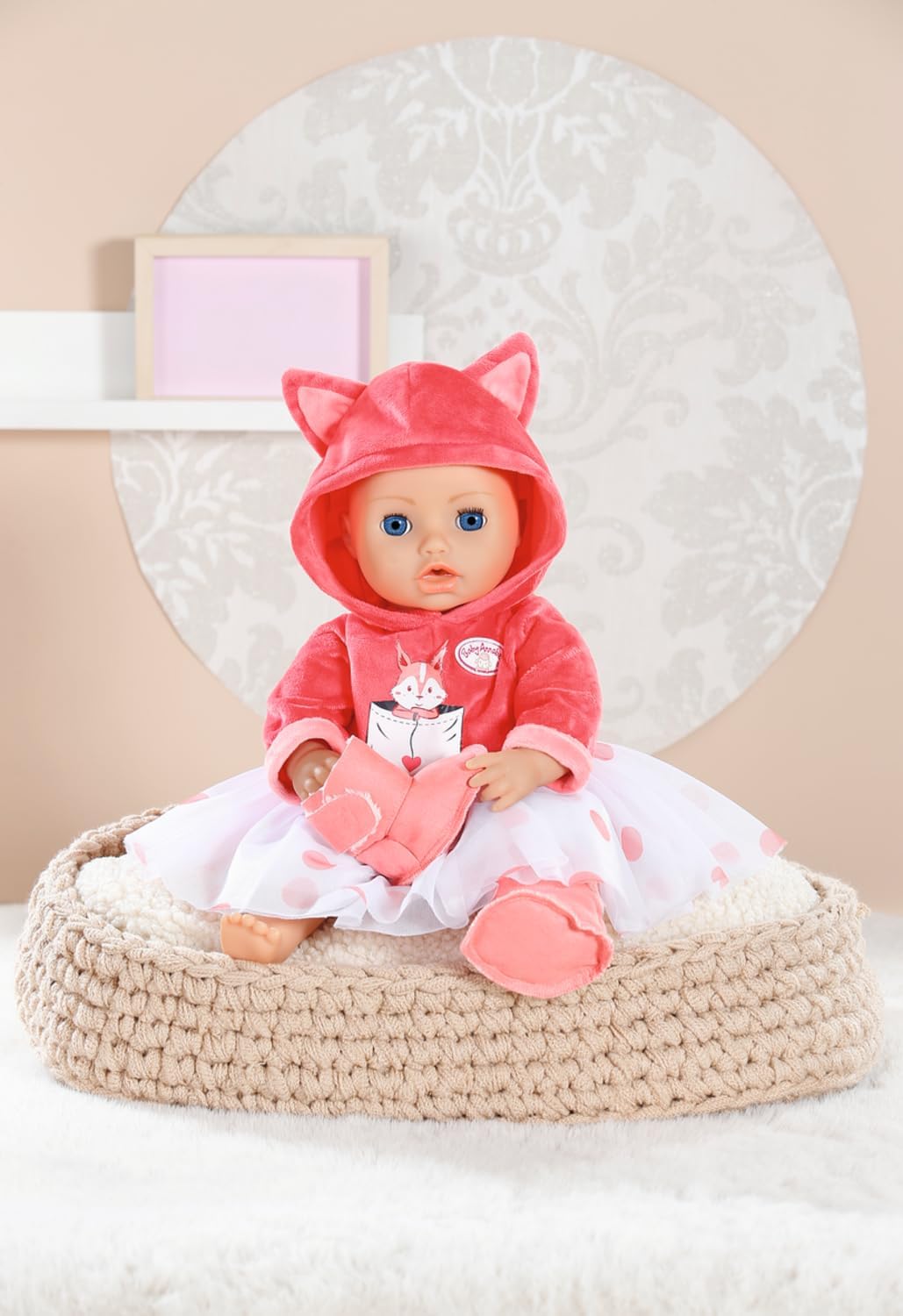 Baby Annabell Deluxe Tutu Set - Super Soft Outfit For 43Cm Baby Annabell Dolls Includes Clothing And Shoes