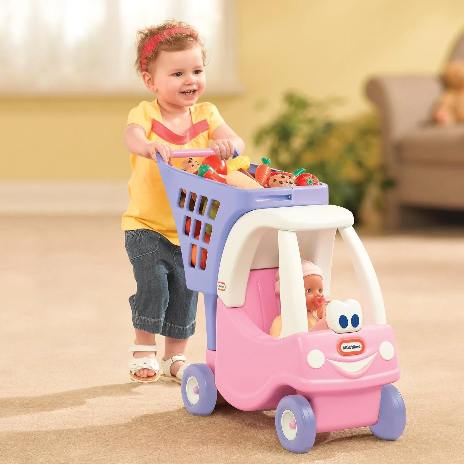 Little Tikes Princess Cozy Shopping Cart