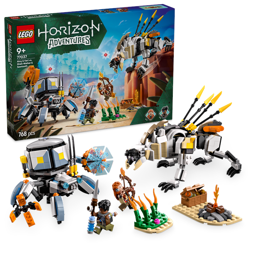 Lego Horizon Adventures Aloy & Varl Vs. Shell-Walker & Sawtooth 77037