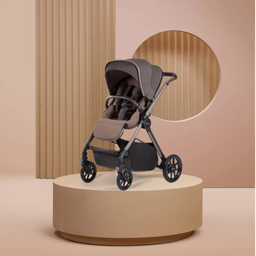 Silver Cross Reef Deluxe Bundle With Silver Cross Dream Car Seat And Base