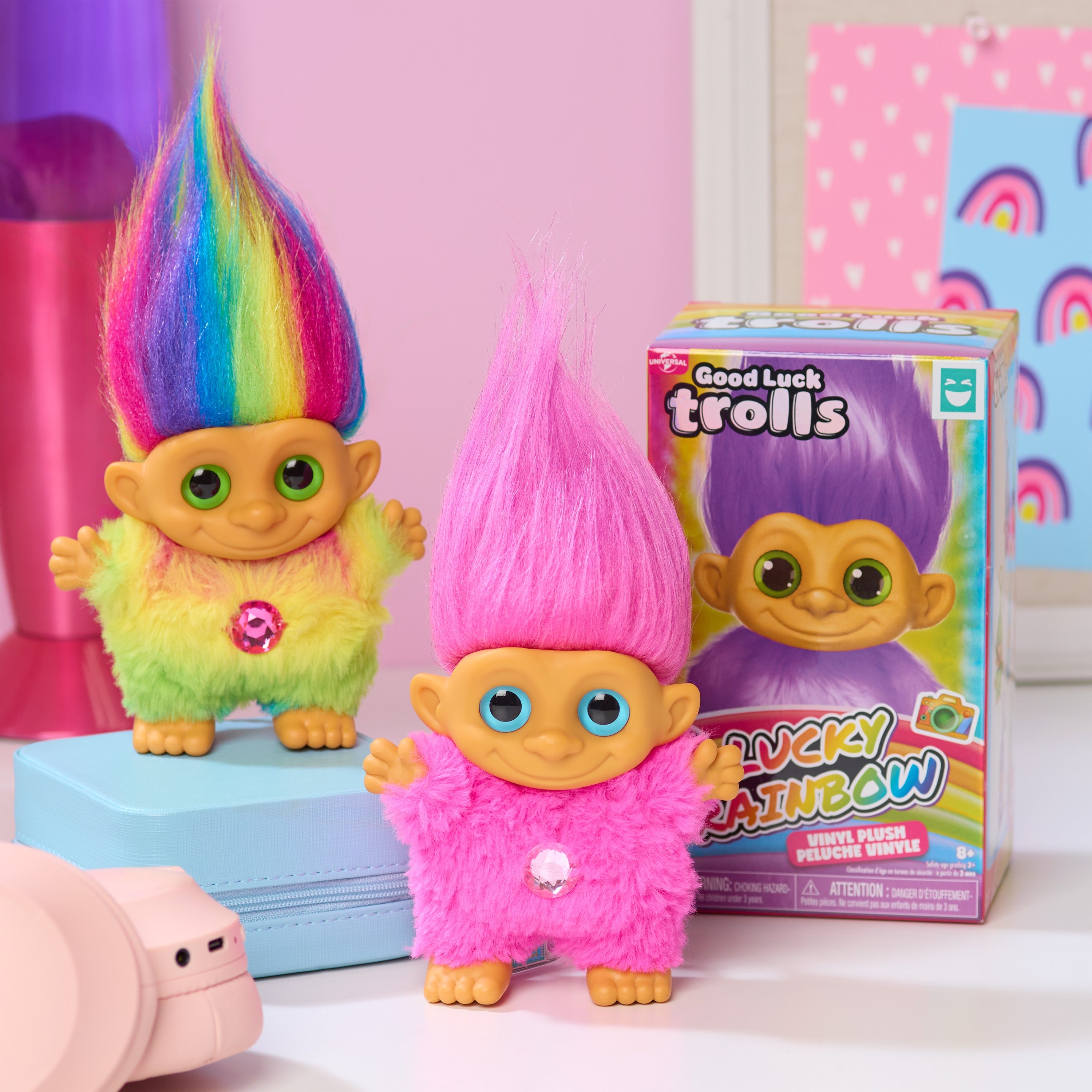 Happy Haul Good Luck Trolls Vinyl Plush Blind Box Assortment