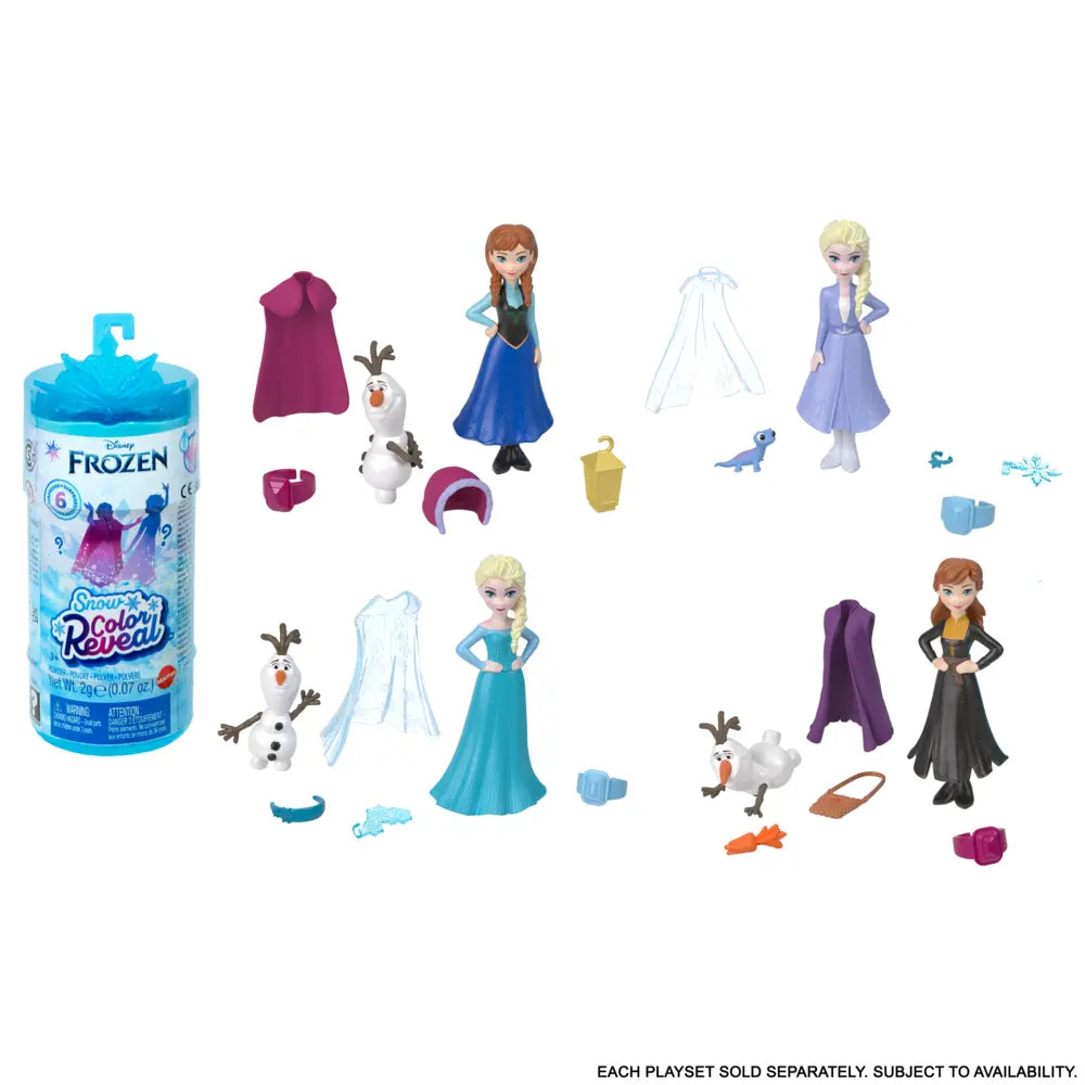 Disney Frozen Snow Colour Reveal Doll Assortment