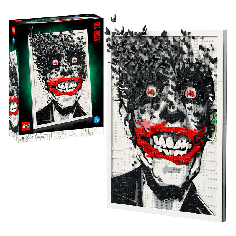 Lego® Dc Batman™ The Joker™ Wall Art Comic Cover 67012