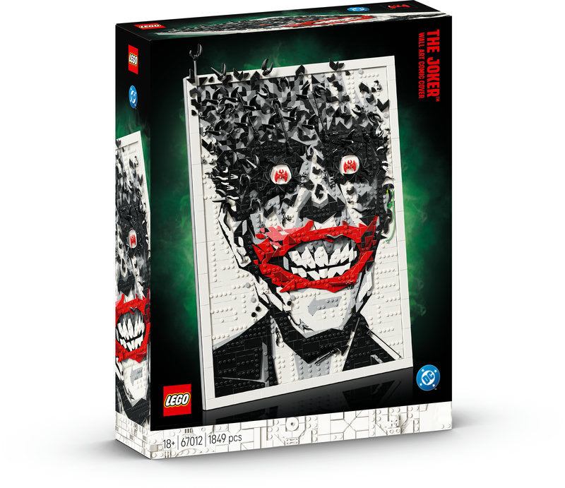 Lego® Dc Batman™ The Joker™ Wall Art Comic Cover 67012