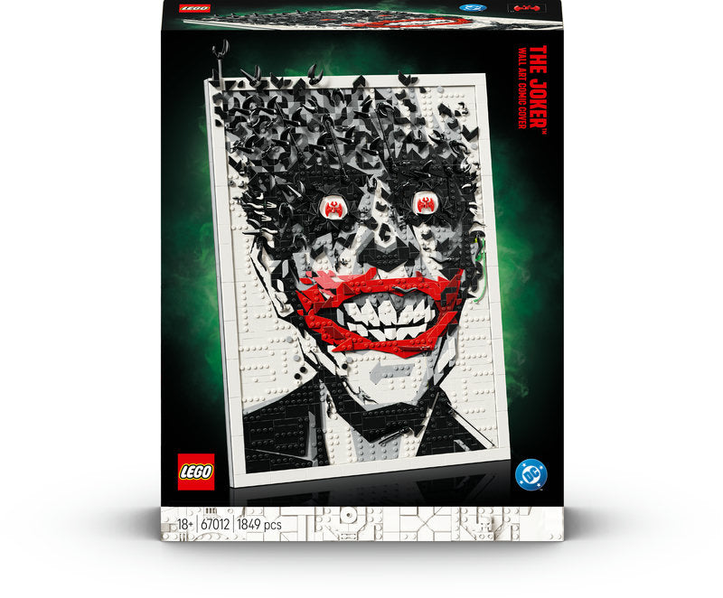 Lego® Dc Batman™ The Joker™ Wall Art Comic Cover 67012