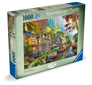 Ravensburger Down The Lane No.6 Canal Side Lane 1000 Piece Jigsaw Puzzle