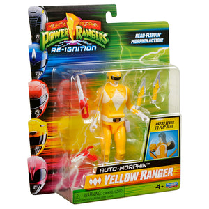 Mighty Morphin Power Rangers Re-Ignition Action Figure Yellow Ranger