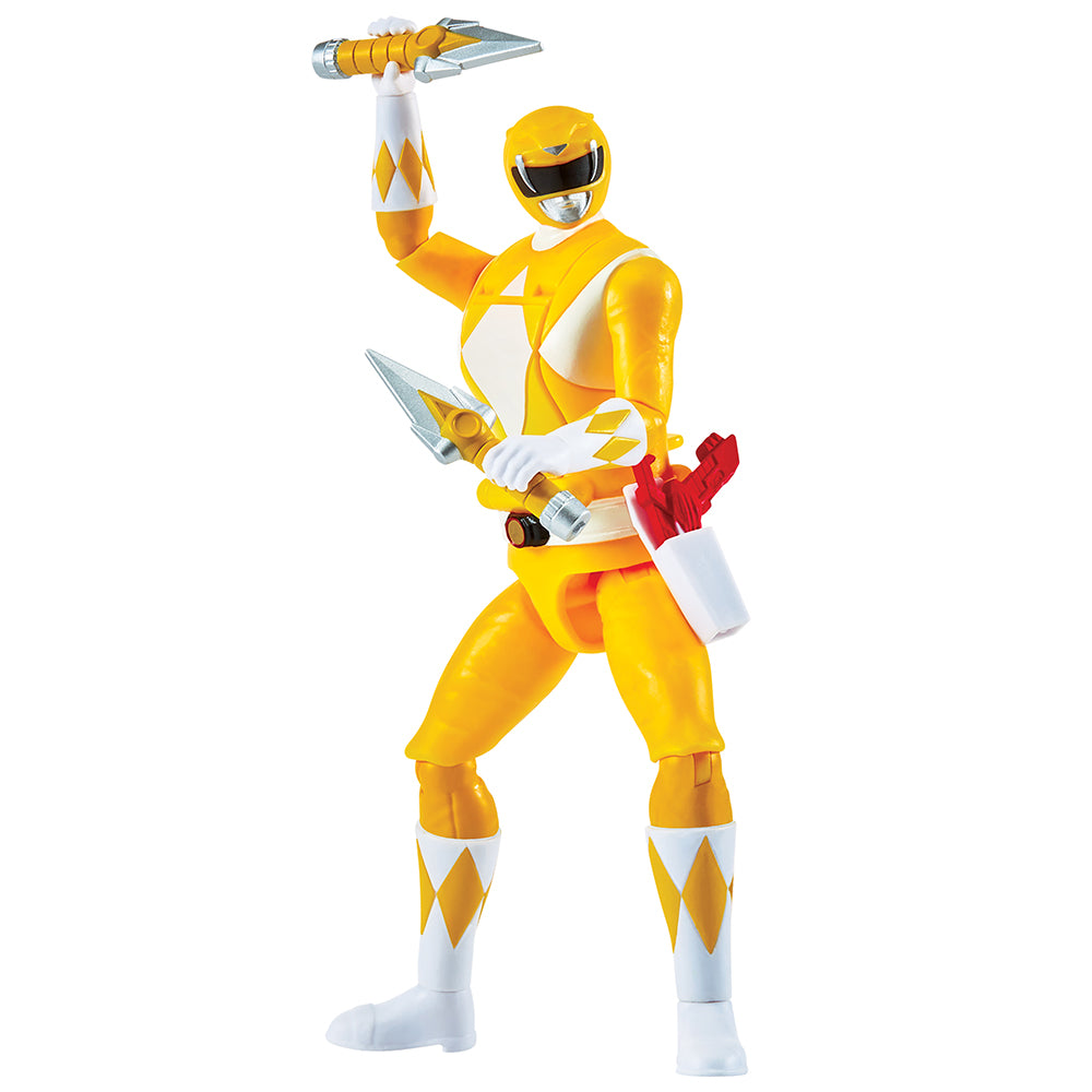 Mighty Morphin Power Rangers Re-Ignition Action Figure Yellow Ranger