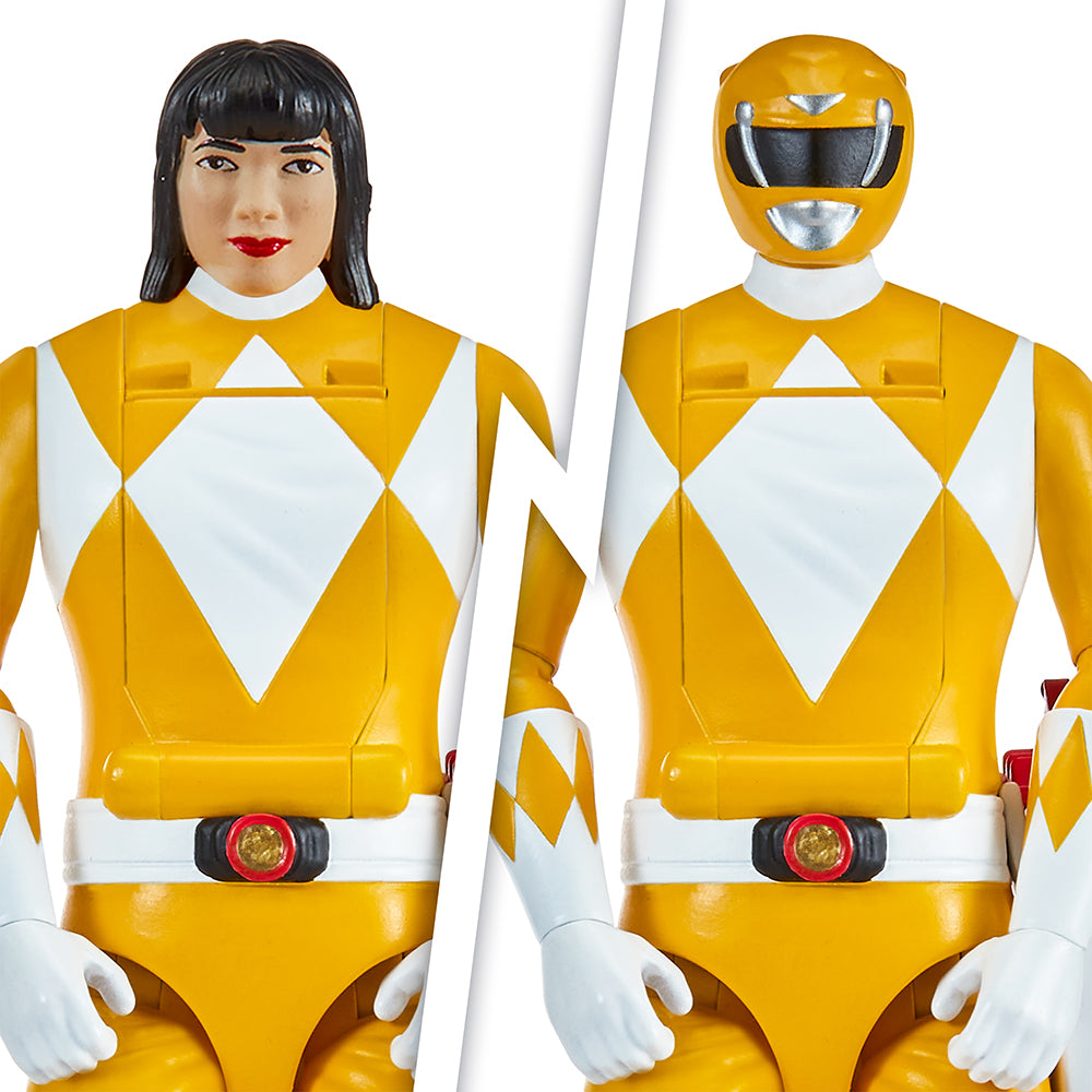 Mighty Morphin Power Rangers Re-Ignition Action Figure Yellow Ranger