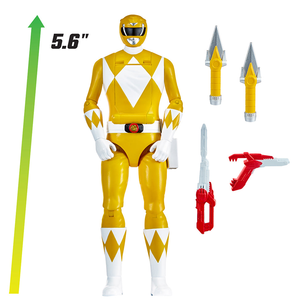 Mighty Morphin Power Rangers Re-Ignition Action Figure Yellow Ranger