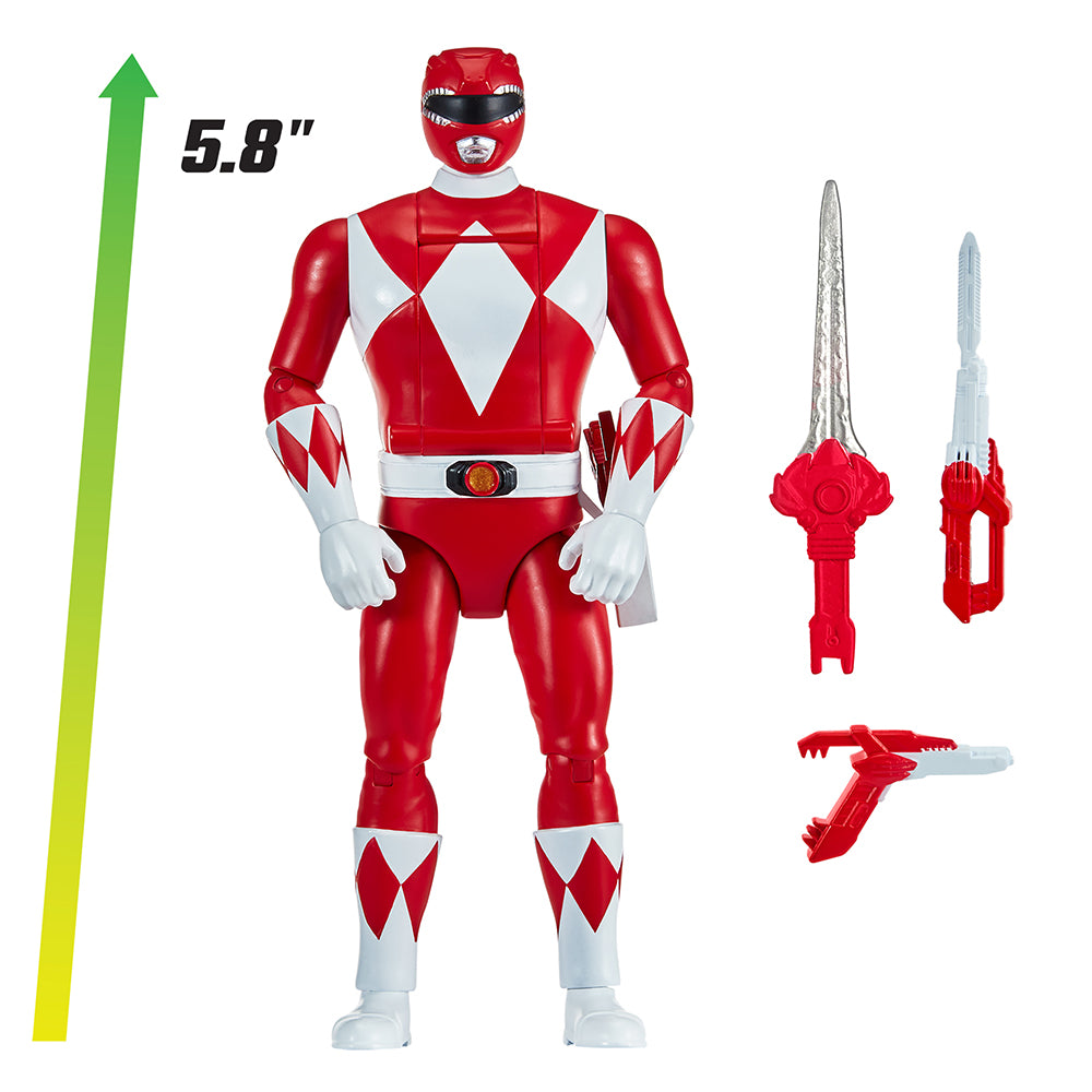Mighty Morphin Power Rangers Re-Ignition Action Figure Red Ranger