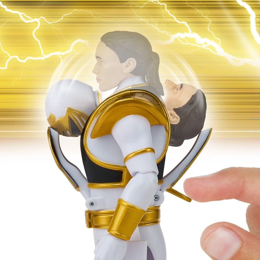 Mighty Morphin Power Rangers Re-Ignition Auto-Morphin White Ranger Action Figure
