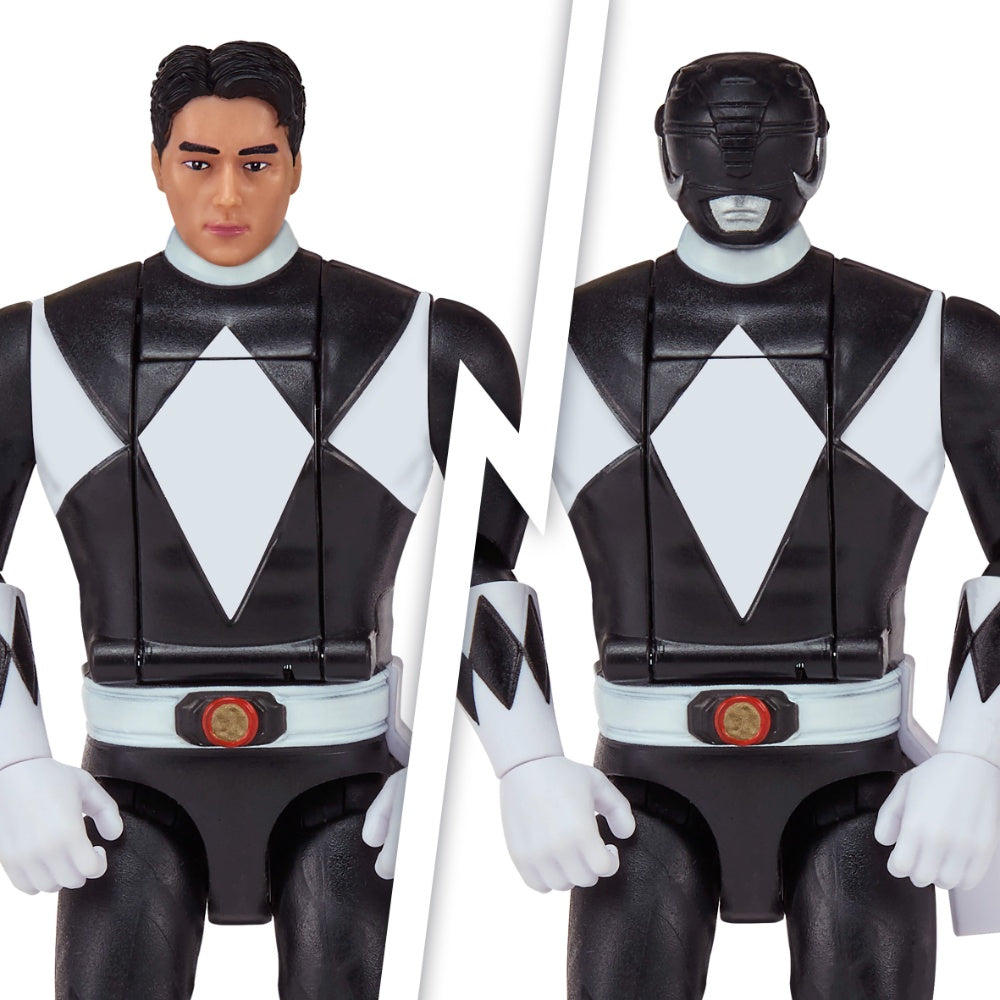 Mighty Morphin Power Rangers  Auto-Morphin Black Ranger S2 Action Figure