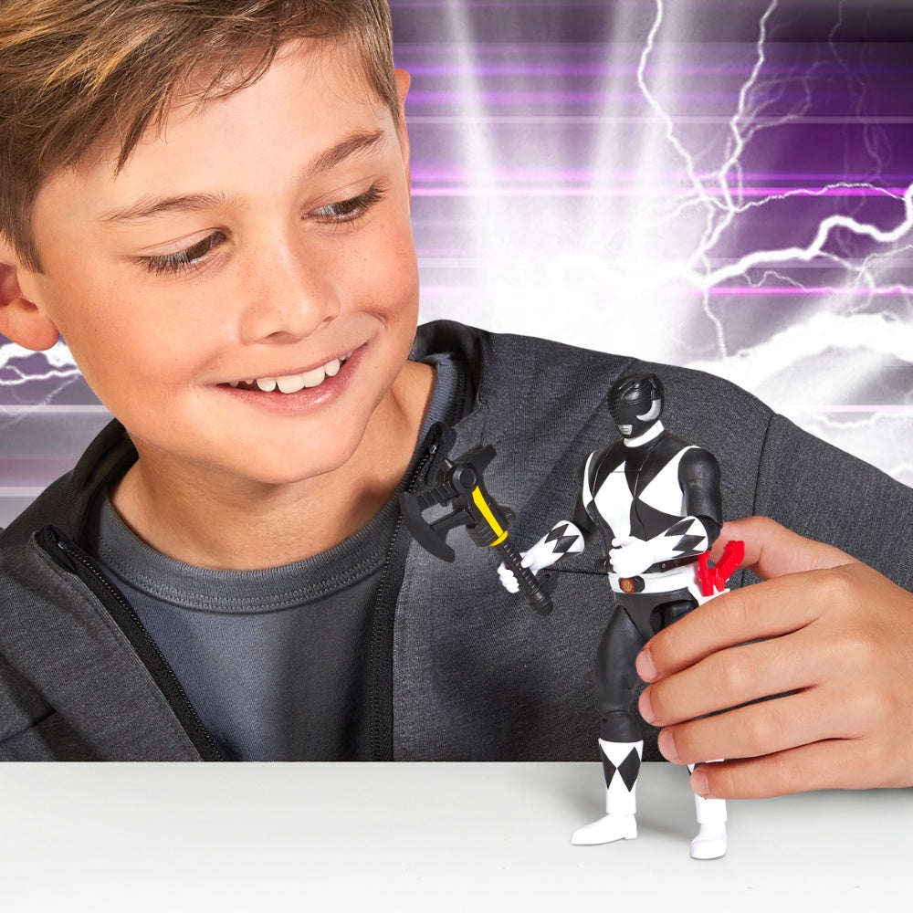 Mighty Morphin Power Rangers  Auto-Morphin Black Ranger S2 Action Figure