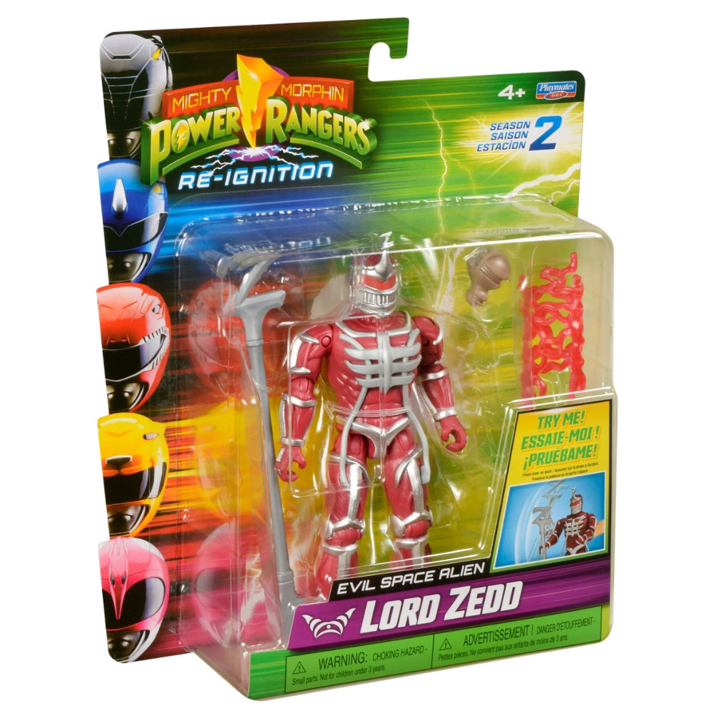 Mighty Morphin Power Rangers Re-Ignition Lord Zedd Action Figure