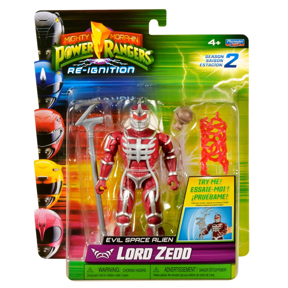 Mighty Morphin Power Rangers Re-Ignition Lord Zedd Action Figure