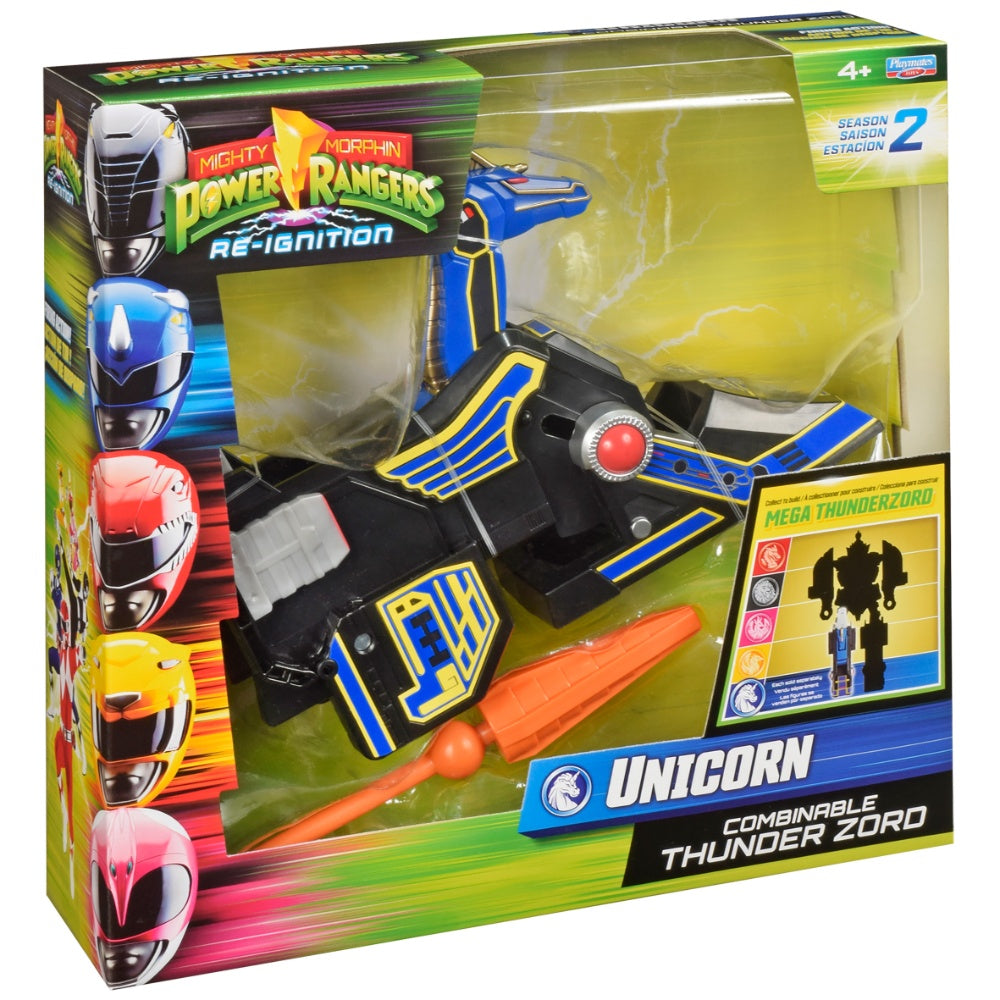 Mighty Morphin Power Rangers Combinable Thunderzord - Unicorn