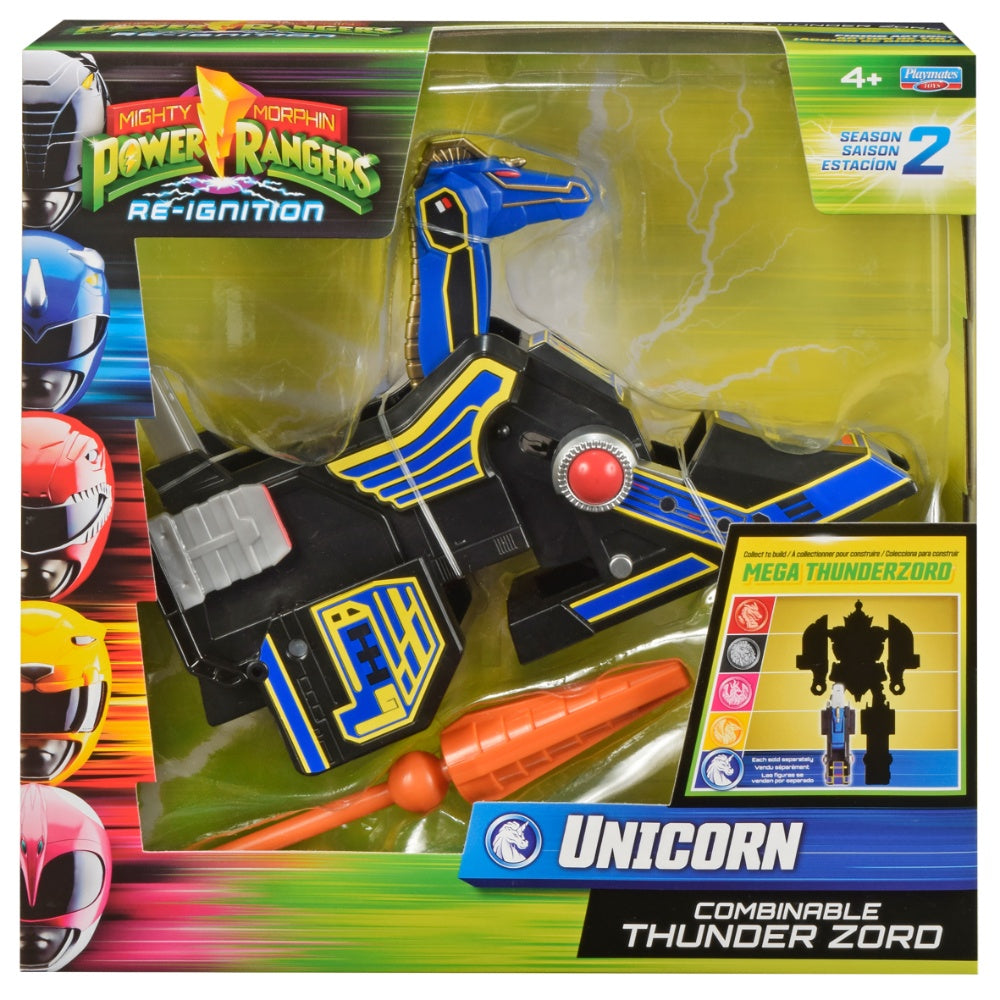 Mighty Morphin Power Rangers Combinable Thunderzord - Unicorn