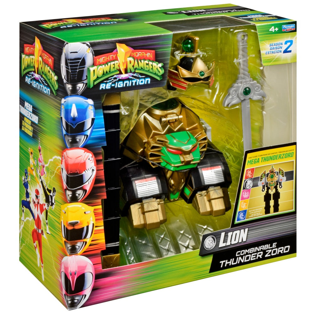 Mighty Morphin Power Rangers Combinable Thunderzord - Lion