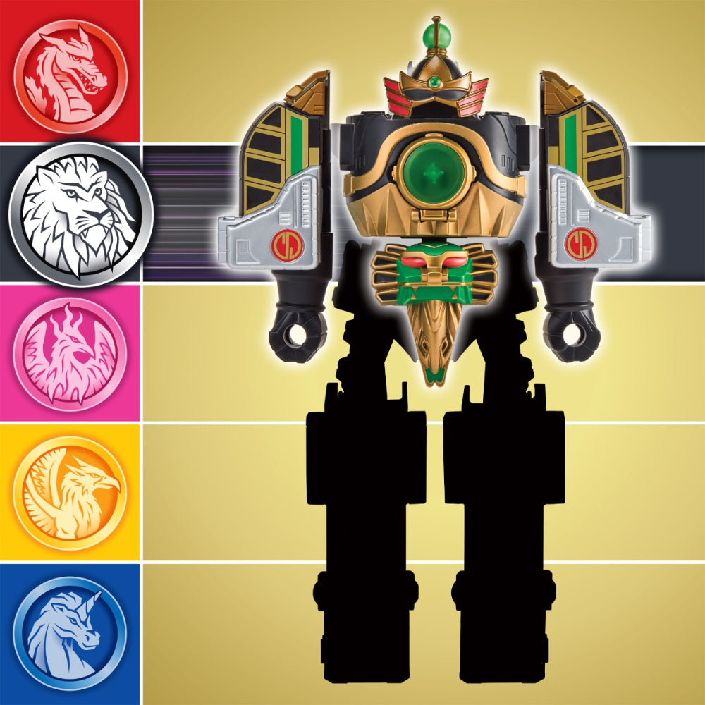 Mighty Morphin Power Rangers Combinable Thunderzord - Lion