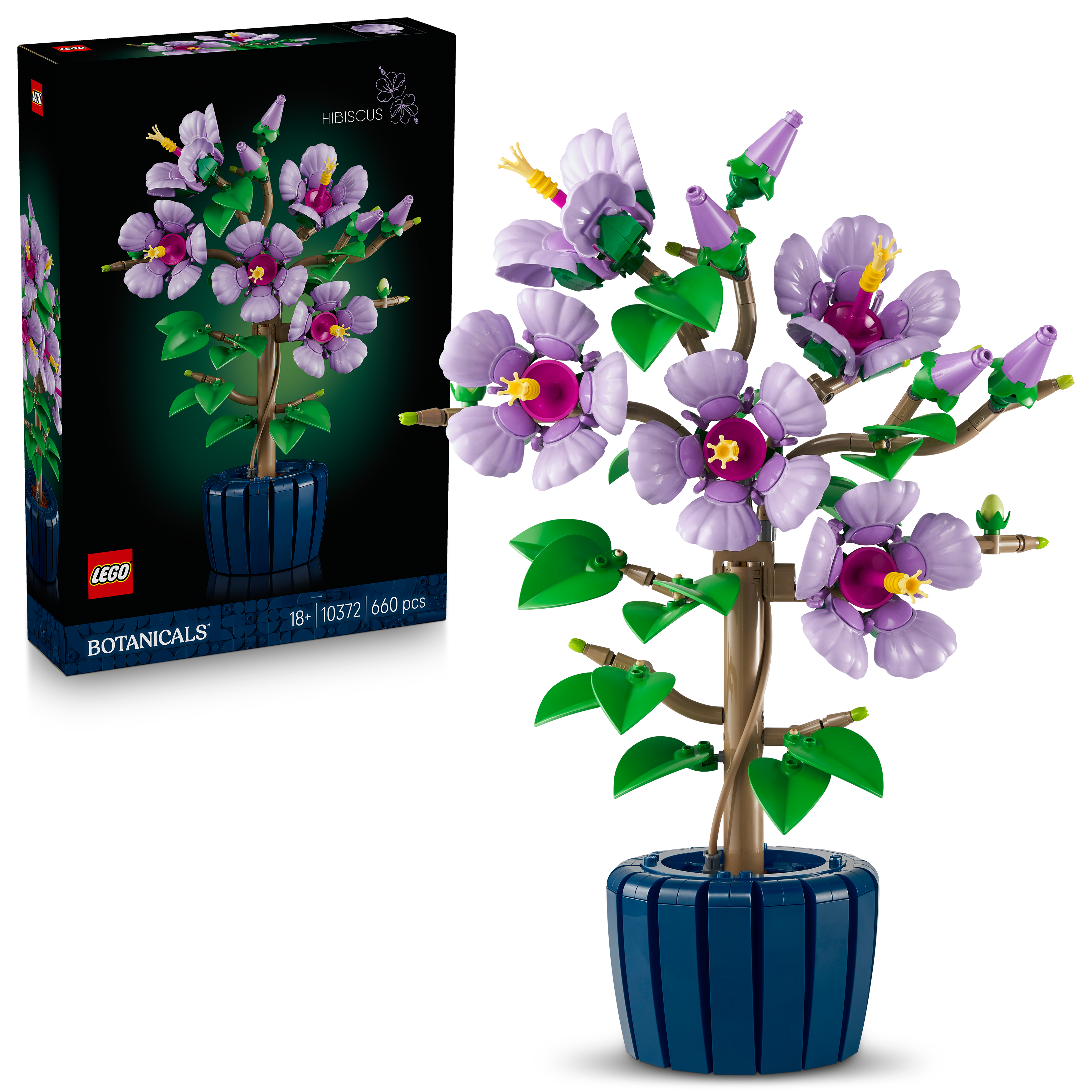 Lego Botanicals 10372 Hibiscus Set For Adults