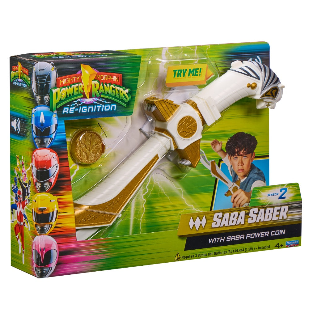 The Mighty Morphin Power Rangers 
The Saba Sword