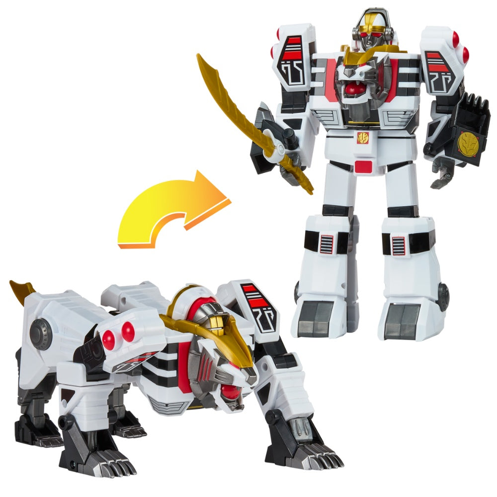 Mighty Morphin Power Rangers Combinable Thunderzord - White Tiger