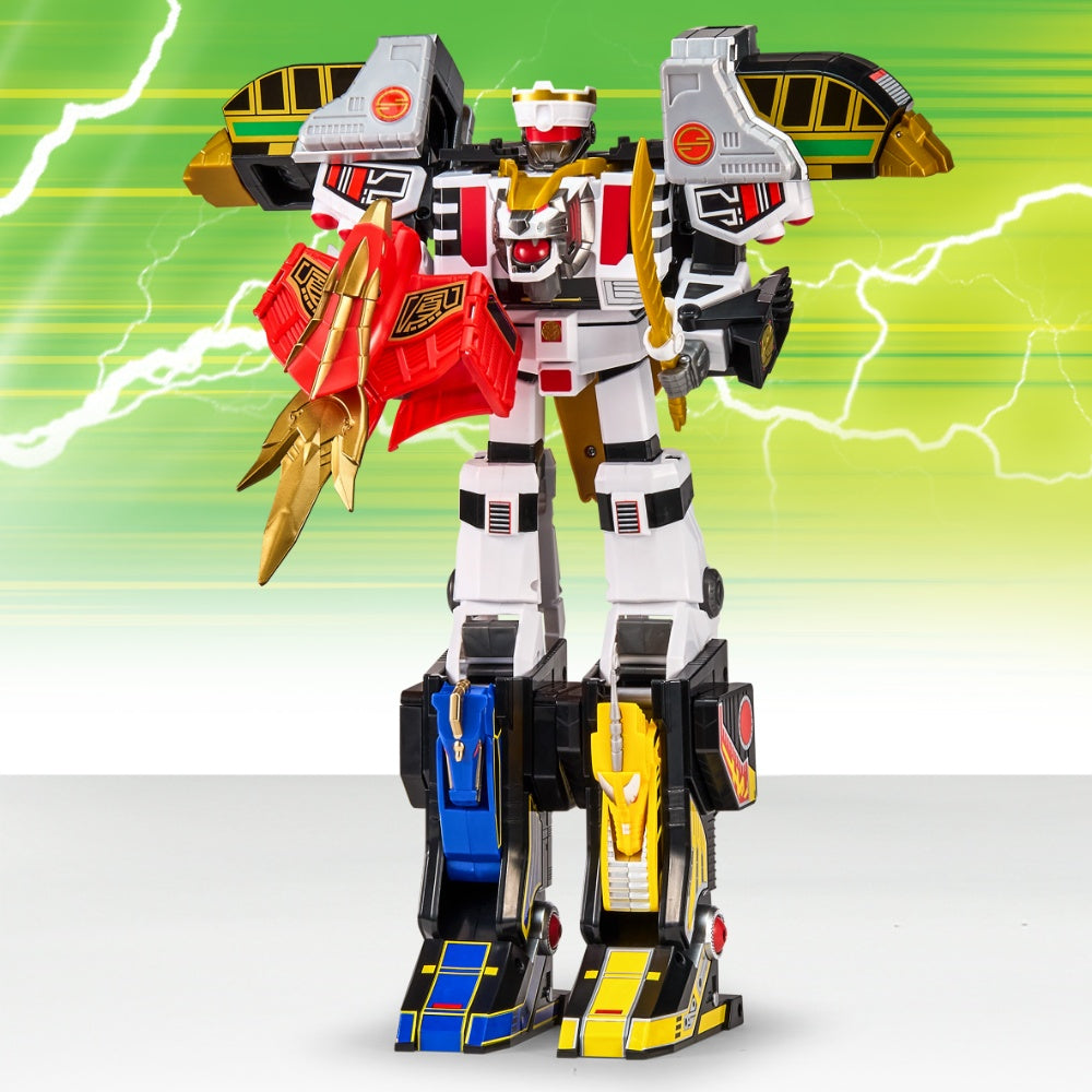 Mighty Morphin Power Rangers Combinable Thunderzord - White Tiger
