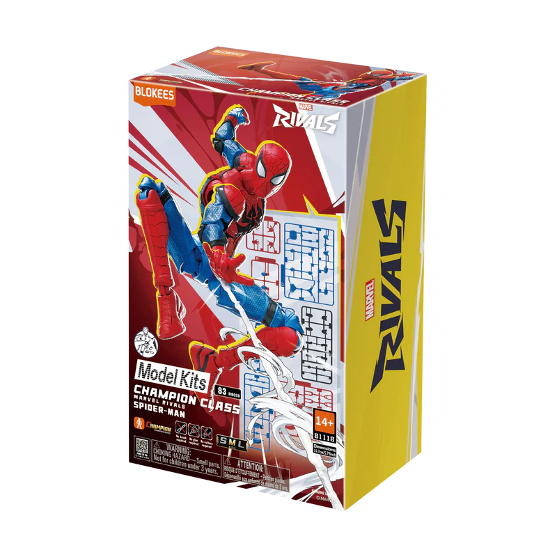 Blokees Marvel Rivals Champion Class Spider-Man Model Kits