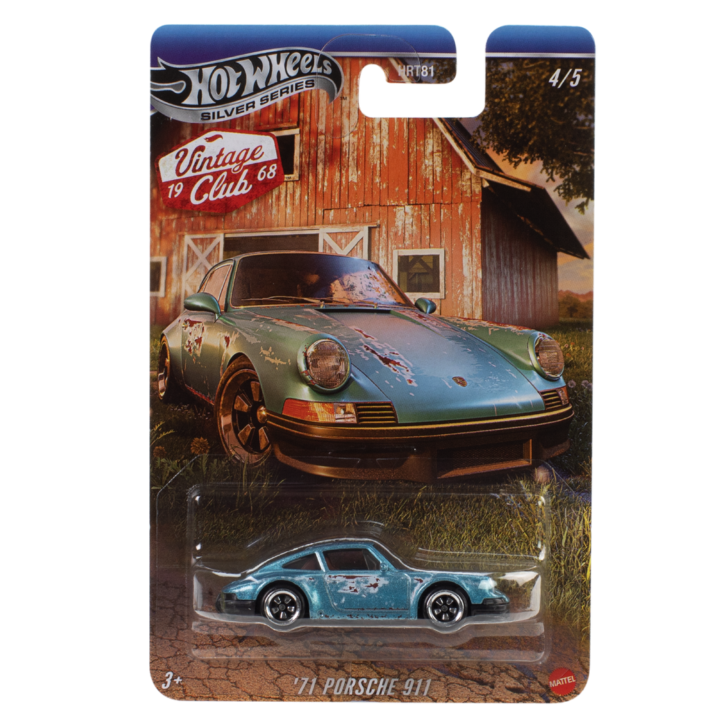 Hot Wheels 1:64 Scale Die-Cast Vintage Racing Club Car Assortment