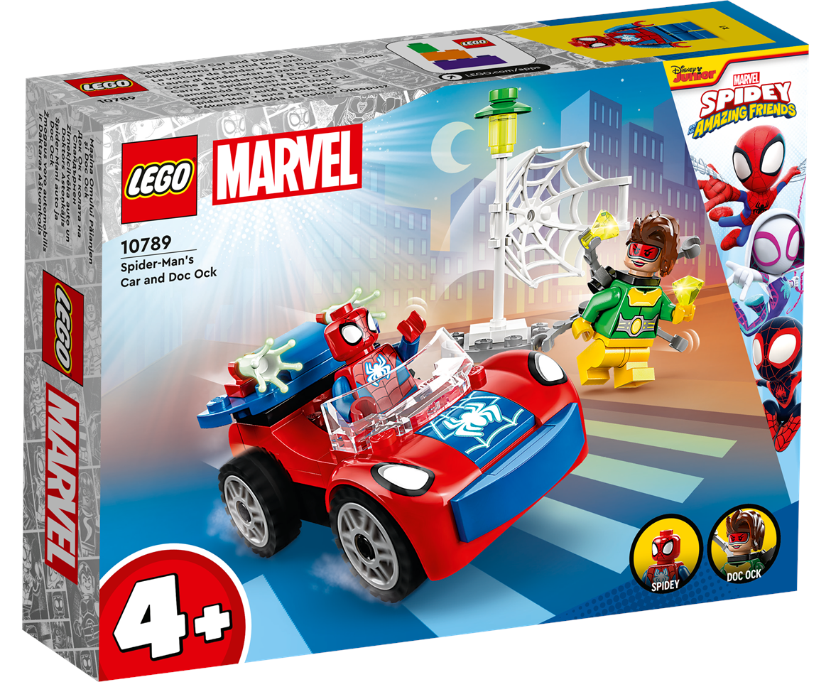 Lego® Marvel Spider-Man's Car And Doc Ock 10789 Building Toy Set (48 Pieces)
