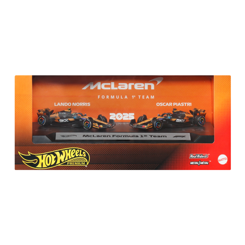 Hot Wheels F1 Race 2-Pack Set Mclaren