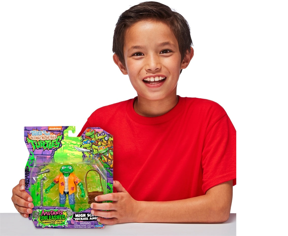 Teenage Mutant Ninja Turtles: Mutants Unleashed High School Michael Angelo Figure
