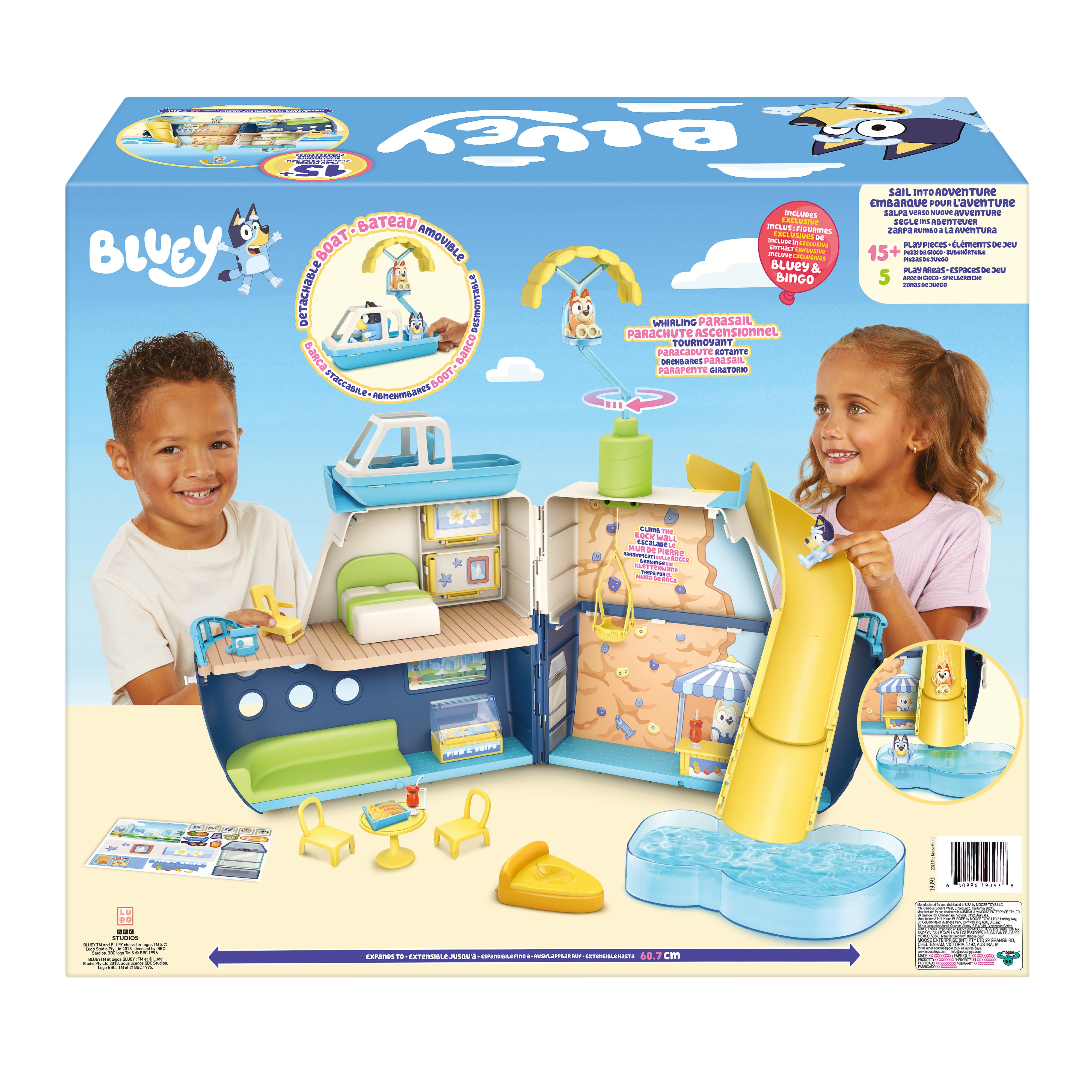 Bluey Cruise Ship Playset