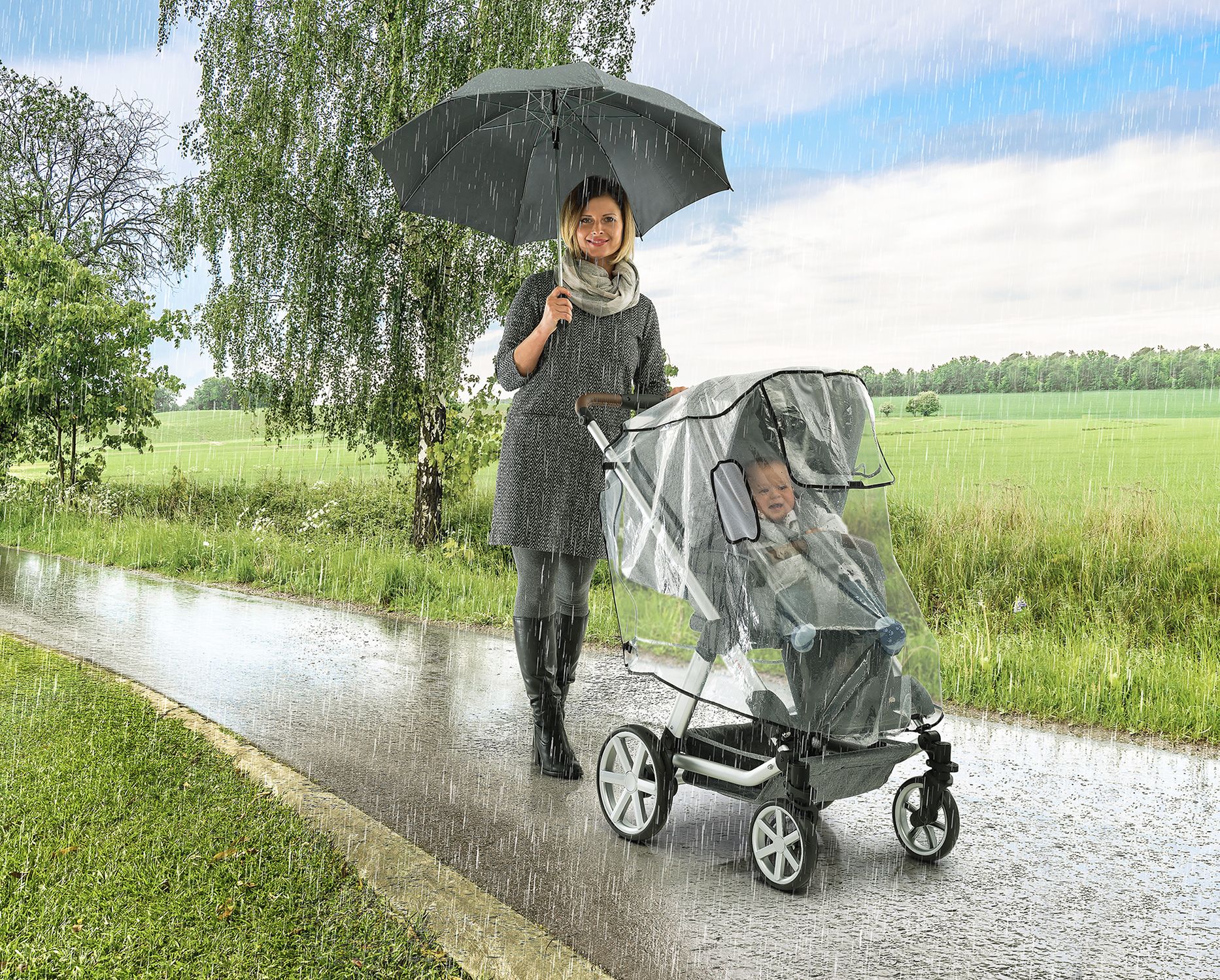 Reer Universal Raincover For Strollers & Sports Pushchairs
