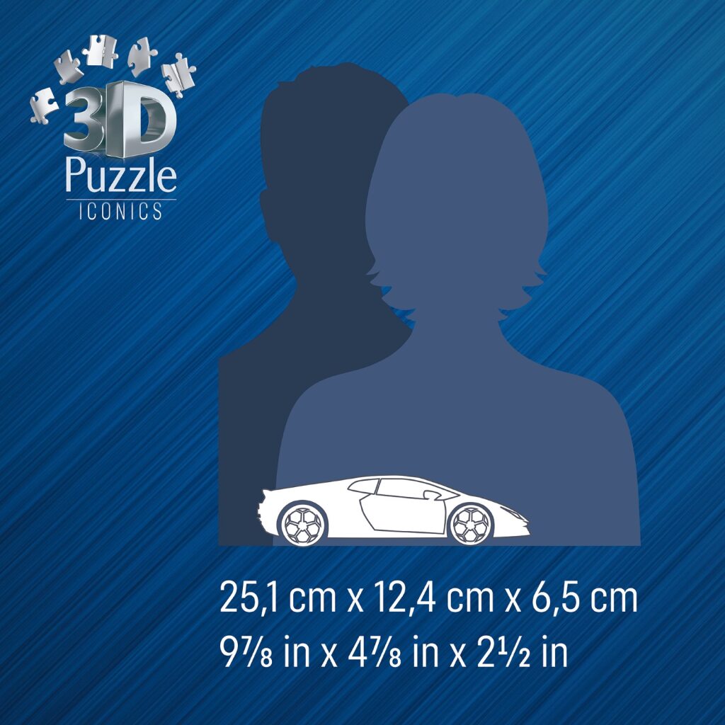 Ravensburger Iconics 3D Puzzle Ferrari Sf90 Stradale 108 Pieces