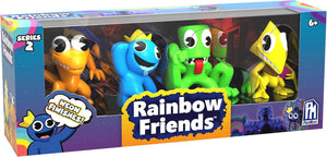 Rainbow Friends Series 2 Collector Figure 4-Pack - Neon